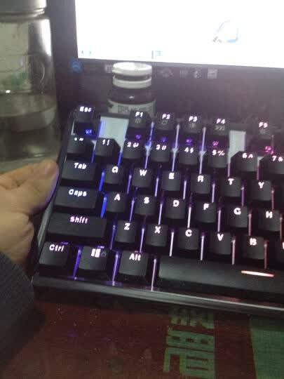 雷柏 V500 机械键盘 游戏 有线